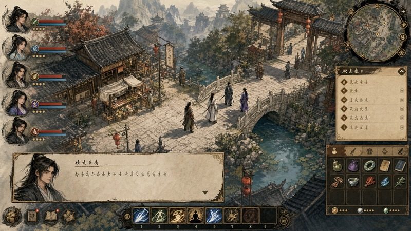 金庸群侠传5爱与死仙狐MOD六周年 任务推进 资料图 8
